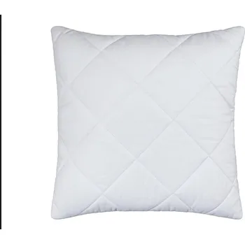 Dekorativní polštářek Bílý polštář prošívaný a třívrstvý rozměr 40x40 cm