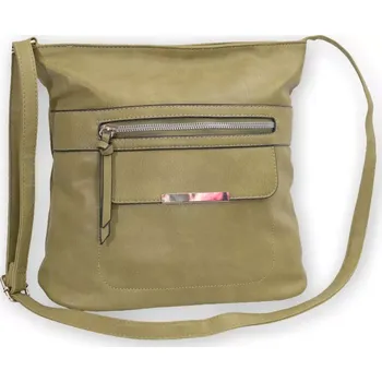 Kabelka Dámská žluto zelená kabelka Dudlin na rameno i crossbody U1133