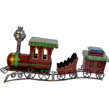 Vánoční dekorace Clayre & Eef - Dekorativní vánoční vlak 5Y1335