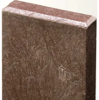 Rovná plotovka Traplast T390 - hnědá 0,98 m