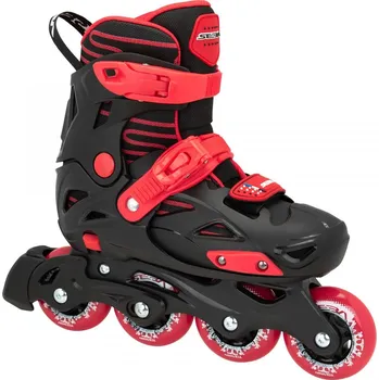 Kolečkové brusle SEBA STJ Jednobarevné: Černá, Velikosti: 27-30