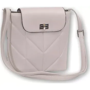 Kabelka Dámská šedá malá elegantní kabelka David Moda O1461