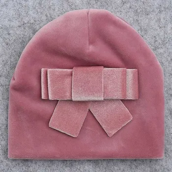 Pokrývka hlavy Dětská čepice s mašlí Jasmine 7