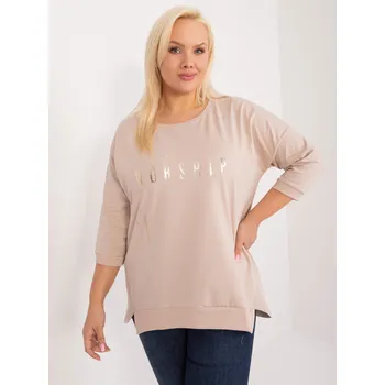 Dámská košile Halenka RV BZ 9449.76 béžová jedna velikost