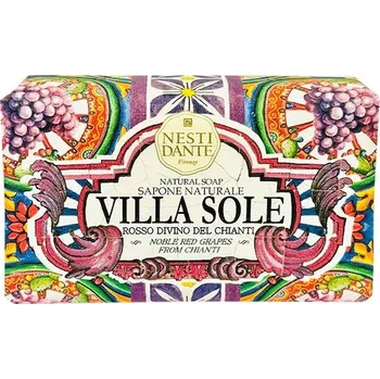Mýdlo Nesti-Dante-Firenze Mydlo-a-sprchovy-gel Villa-SoleUšlechtilé červené hrozny z ChiantiMýdlo Rosso Divino Del Chianti 250 g (592,00 Kč / 1 kg)