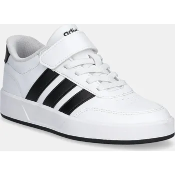 Chlapecké tenisky Dětské tenisky adidas BREAKNET 3.0 JS3688 bílá 00X, EUR 30.5