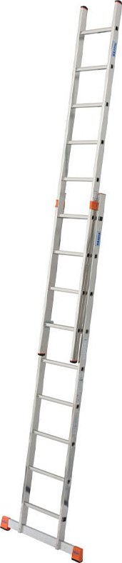 Žebřík dvoudílný výsuvný Monto-Profi 2x9 příček