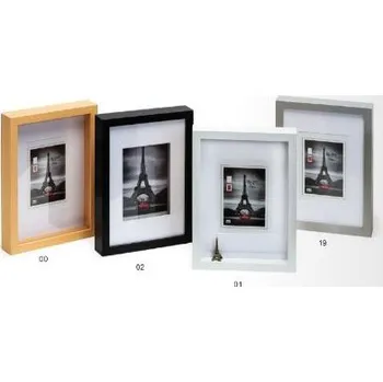 Rám na obraz Hluboký dřevěný fotorámeček XXL A3 natur kph