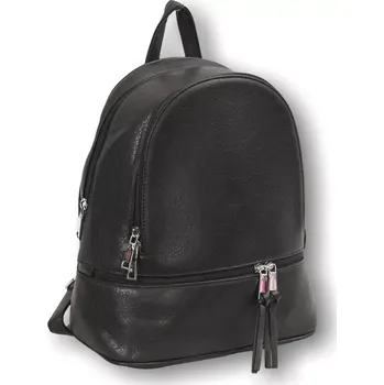 Městský batoh Dámský černý batoh Pelletteria Beta O1487