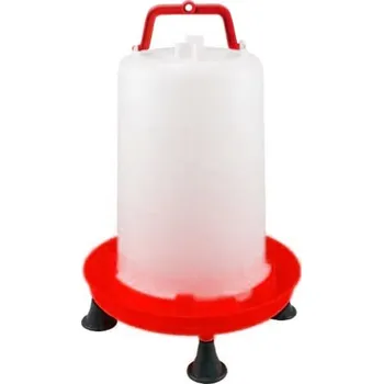 Pro ptáka Napáječka River pro drůbež plastová klobouková, bajonet, s nožičkami - 15 l