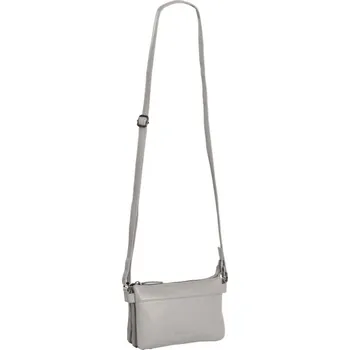 Kabelka DANIEL RAY Dámská kožená kabelka přes rameno Port Pirie DRL16.1617.59 světle šedá