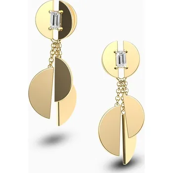 Náušnice Korbička Šperky Náušnice Sensu 006 - Diamant SI1/E -bílé zlato/žluté zlato/červené zlato