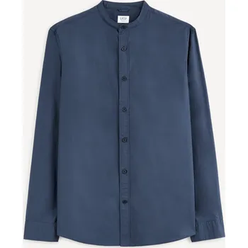 Pánská košile Celio Košile Bamaopeach s dlouhým rukávem 1107801 Tmavě modrá S