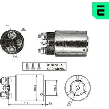 Startér Spínač startéru ZM - Delco 10497275