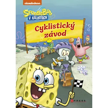 Kniha SpongeBob – Cyklistický závod