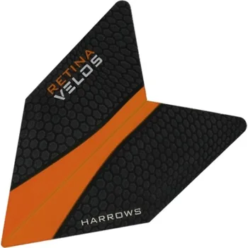 Příslušenství pro šipky Harrows Letky Retina Velos - Orange F2222