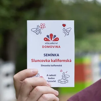 Včelařství Domovina Semínka sluncovka kalifornská Hmotnost: 0,3 g