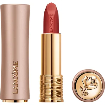 Rtěnka Lancôme L'absolue Rouge Intimatte, 121 brown sans filtre