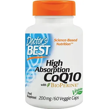 Přírodní produkt Doctor's Best Doctor’s Best Koenzym Q10 200 mg with BioPerine 60 vegkaps.