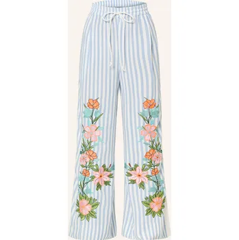 Essentiel Antwerp Dámské Marlene Kalhoty hevon2, bílá / tmavě...