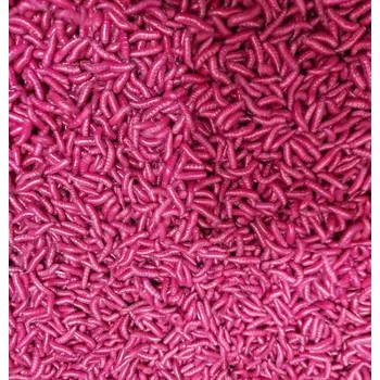 Krmivo pro rybičky ČERV ŽIVÝ PINKA RUBIN 0,5L