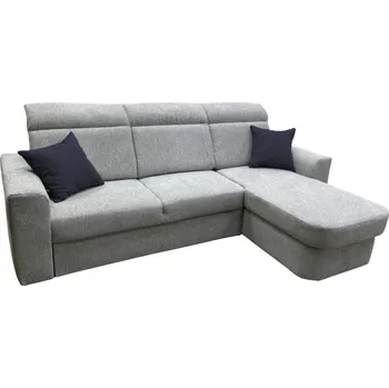 Sedací souprava PALMARA rohová sedací souprava, levá, světle šedá
