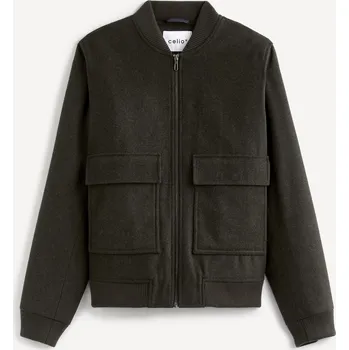 Pánská větrovka Celio Bunda na zip Sujoker 1088067 Šedá L