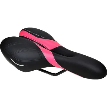 Sedlo na kolo sedlo DDK D3166 černo-růžové