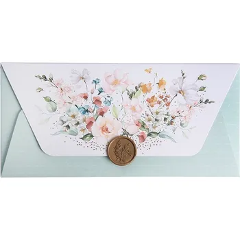 ARTEBENE dárková obálka - přání Divoké růže 23 x 11 cm