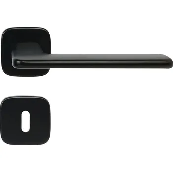 Dveřní kování RICHTER dveřní kování RK.C6.CAPRI (černá) Provedení: BB (pokojový klíč)