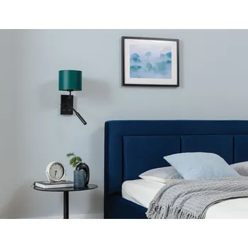 Stojací lampa Vespillo 18x26x38cm nástěnné svítidlo 2 zelený/zlatý