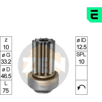 Startér Pastorek startéru Hitachi S114-801B, 2114-45100