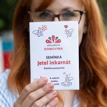 Včelařství Domovina Semínka jetel inkarnát Hmotnost: 10 g