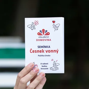 Včelařství Domovina Semínka česnek vonný Hmotnost: 0,5 g