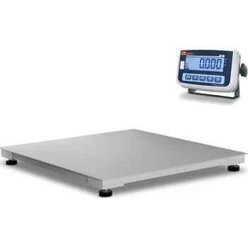Průmyslová váha Snížená podlahová váha TEM, 1000x1100 mm, 600kg s indikátorem EKO, bez ověření
