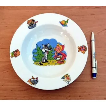 Talíř Talíř dětský hluboký Karkulka