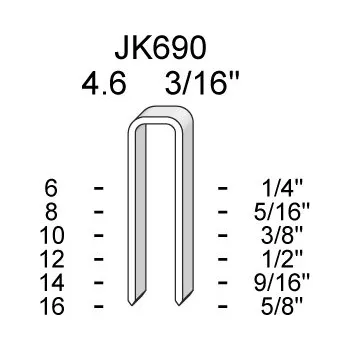 Spona do sešívačky Spony do sponkovačky JOSEF KIHLBERG JK 690-08