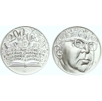 Česká republika. 200 Kč 2017. Josef Kainar. Běžná kvalita.