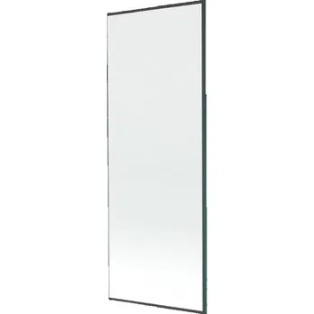 Vanová zástěna MEXEN - NEXT sklo k vanové zástěně 100x150 fix 6mm, černý rám