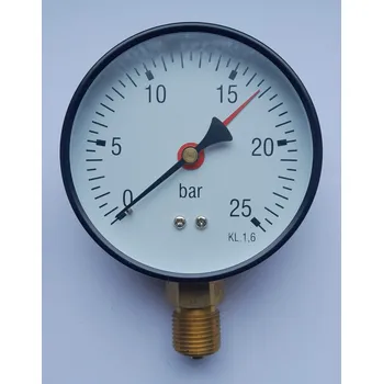 Manometr standardní pr. 100mm, spodní G1/2, 0-25 bar