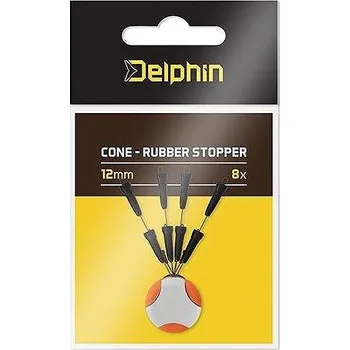 Delphin Stoper Cone Rubber Stopper 12 mm 3 × 8 ks