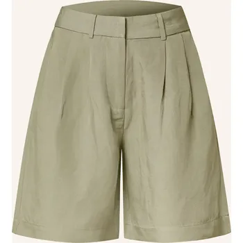 Dámské kraťasy Only Dámské Šortky Se Lnem, světle zelená, 38