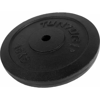 Kotouč na činky TUNTURI litina 15 kg / 30 mm