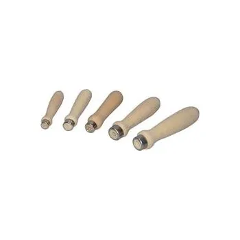 BLU-DAN dřevěná rukojeť pilníku lakovaná, délka 120 mm