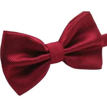 Motýlek Amparo Miranda® Elegantní a stylový textilní motýlek MT08, Barva vínová