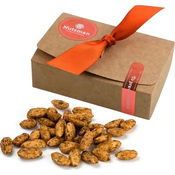NUTSMAN Dárková krabička mandle pražené v česneku a rozmarýnu 150 g