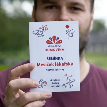 Včelařství Domovina – Semínka měsíček lékařský Hmotnost: 1 g