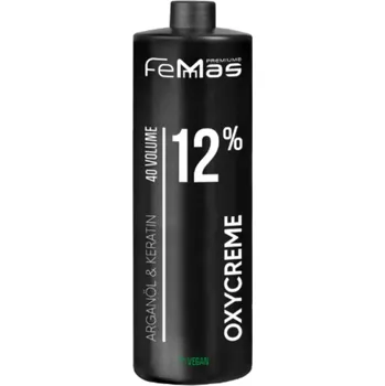 Barva na vlasy FEMAS Oxycream Oxidační krém 40 Volume 12%, 1000 ml