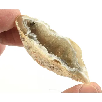 Sběratelství Geoda peříčkový achát z Brazílie 25g