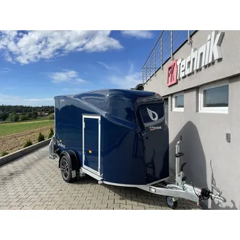 Přívěs k motorovému vozidlu Aerodynamický přívěs DEBON Cargo 1300®, MODRÝ